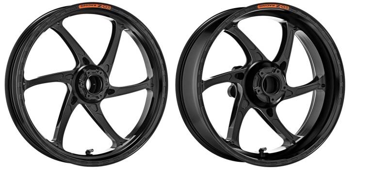 OZ Motorbike GASS RS A Forged Aluminum Wheel Set Aprilia RSV4 Tuono V4