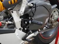 Woodcraft - WOODCRAFT CFM REARSETS 1199 / 899 PANIGALE COMPLETE  GP SHIFT