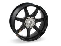 BST Wheels - BST Panther Tek 7 Spoke Carbon Fiber Rear Wheel: BMW K1200-1300R/S, R1200GS '04-'13, HP2, R nineT