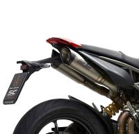 SC Project - SC Project S1 with Carbon Caps Exhaust: Ducati Hypermotard 950/SP