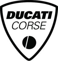 Stickers - Ducati Corse Die Cut Sticker: 4 inch