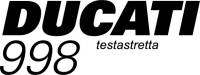 Stickers - Ducati 998 Testastretta Sticker