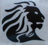 Stickers - Aprilia Lion Head Sticker: 2 in
