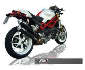 Zard - ZARD Over-Under CF Slip-ons Homologated: S2R800/1000/S4RS