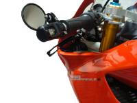 Oberon - OBERON Bar End Turn Signals Kit: Ducati Panigale 899-959-1199-1299, V2 [Mirrors are sold separately]