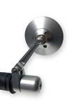 Oberon - OBERON 75mm Round 7/8" Clamp-on Mirror