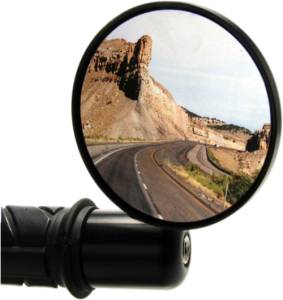 Body - Mirrors - Oberon - OBERON "Street Fighter 75mm" Bar End Mirror