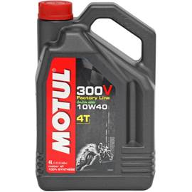Tools, Stands, Supplies, & Fluids - Fluids - Motul - MOTUL 300V Factory Synthetic Oil [Gallon]