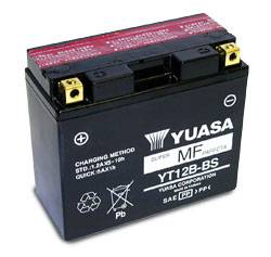 Electrical & Lighting - Batteries - YUASA OEM Replacement Battery YT12B-BS