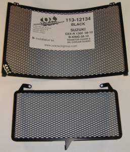 Parts - Protection - COX Racing - COX Radiator and Oil Cooler Guard Set Hyabusa /  B King