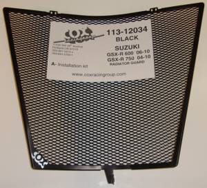 Parts - Protection - COX Racing - COX Radiator Guard GSXR600 / 750 '04-10