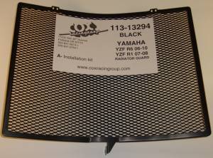 Parts - Protection - COX Racing - COX Radiator Guard R1 '07-08 R6 '06-09