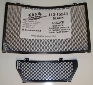 Parts - Protection - COX Racing - COX ST/ S4R Radiator and Oil Cooler Guard