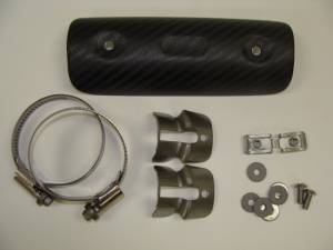 Universal Parts - Motowheels - MW Universal Carbon Fiber Heat Shield: Medium