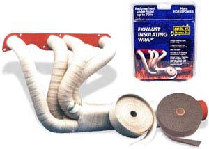 Exhaust - Accessories - Thermo Tec - THERMO-TEC Exhaust Insulating Wrap: White 2"