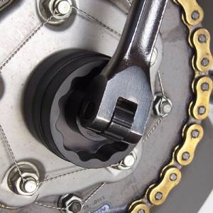 Tools, Stands, Supplies, & Fluids - Tools - SpeedyMoto - SPEEDYMOTO Ducati 748-998, S*R/4RS, HM, 848, Mhe, MTS, M1100 Wheel/Axle Nut Socket