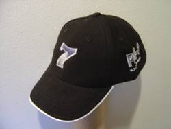 NCR - NCR "Frankie Chili #7" Baseball Hat: Black/Silver