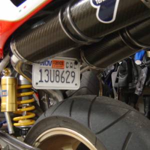 Body - Plate Relocator - Motowheels - MW License Plate Relocator: 748-996