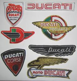 Stickers, Patches, & Toys - Patches - Patches - Ducati Patch Set: Classic