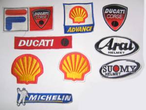 Stickers, Patches, & Toys - Patches - Patches - Ducati Patch Set: Corse