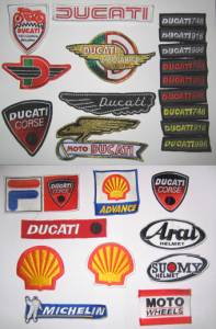 Stickers, Patches, & Toys - Patches - Patches - Ducati Patch Set: Complete