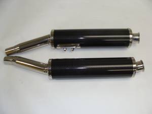 Spark - Spark 851/900SS Low Mount Slip-on Carbon Fiber