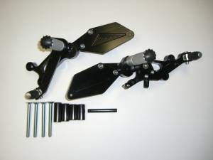 Hand & Foot Controls - Foot  Controls - Motowheels - MW Billet Hypermotard Rearsets