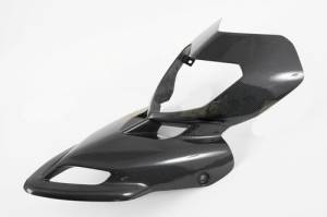 Body - Carbon Fiber - CDT - CDT CF Headlight Fairing Street: Hypermotard