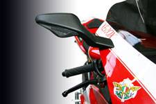 Body - Mirrors - Oberon - OBERON Mirror Extender Kit : Ducati 1098/1198/848