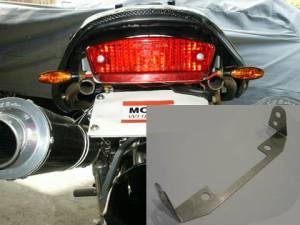 Electrical & Lighting - Turn Signals Spare Parts - Motowheels - MW Turn Signal Relocator Bracket: Monster