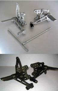 Hand & Foot Controls - Foot  Controls - Motowheels - MW Billet Rearsets: GSXR1000/750/600