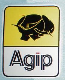 Stickers, Patches, & Toys - Stickers - Agip Elephant Sticker: Large (Pair)