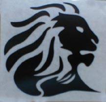 Stickers, Patches, & Toys - Stickers - Stickers - Aprilia Lion Head Sticker: 2"