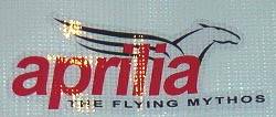Stickers, Patches, & Toys - Stickers - Aprilia The Flying Mythos Sticker