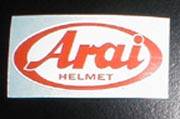 Stickers, Patches, & Toys - Stickers - Arai Sticker-Small