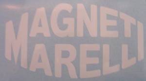 Stickers - Magneti Marelli Sticker: White