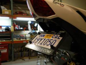 Body - Plate Relocator - Motowheels - Motowheels Plate Relocator: Streetfighter