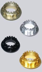 Wheels & Tires - Wheel Parts & Accessories - Motowheels - MW Billet 12 Pt. Wheel Nut: 748-998