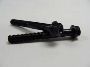 Aluminum Fasteners - Aluminum Hex Flange Bolts - 6x50 Black Aluminum Hex Flange Bolt