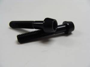 Aluminum Fasteners - Aluminum Tapered Socket Cap Bolts - 6x30 Black Aluminum Tapered Socket Cap Bolt