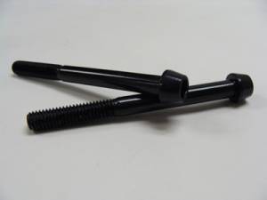 Aluminum Fasteners - Aluminum Tapered Socket Cap Bolts - 6x65 Black Aluminum Tapered Socket Cap Bolt