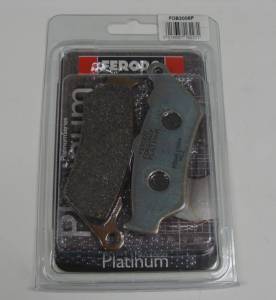 Brake - Pads - Ferodo - FERODO PLATINUM Front Organic Brake Pads: Sport Classic Series Sliding Caliper