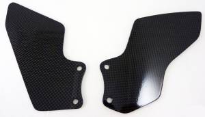 Body - Carbon Fiber - CDT - CDT CF Heel Guards Pair (No Holes) S1000RR