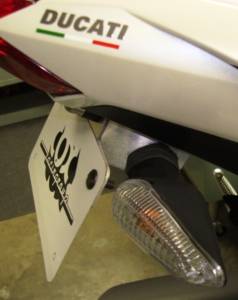 Body - Plate Relocator - COX Racing - COX Ducati SF Fender Eliminator w/lights