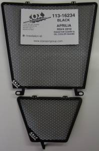 Parts - Protection - COX Racing - COX Radiator and Oil Cooler Guard Set: RSV-4 '10