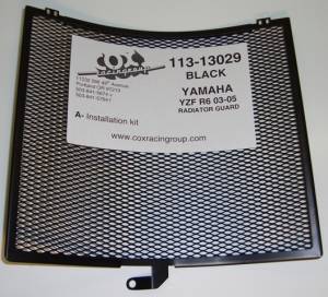 Parts - Protection - COX Racing - COX Radiator Guard R6 '03-05