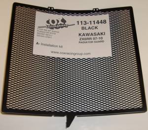 Parts - Protection - COX Racing - COX Radiator Guard ZX6R/RR '07-09
