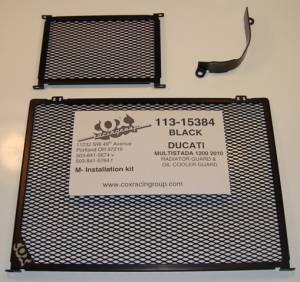 Parts - Protection - COX Racing - COX Radiator, Oil Cooler, & Case Guard Set: MTS 1200