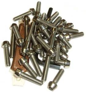 Titanium & Aluminum Fasteners - Titanium Fasteners - Pro-Bolt - TI Engine Case Kit 1098-1198