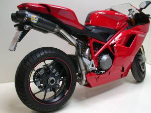 Exhaust - Full Systems - LeoVince - LeoVince Carbon Fiber Full System [7908]: Ducati 1098 / 848